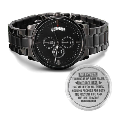 Godliness Has Value for All Things (1 Timothy 48) – Men's Watch